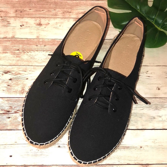 Lace up Espadrille Sneaker size 7.5 - Picture 4 of 11